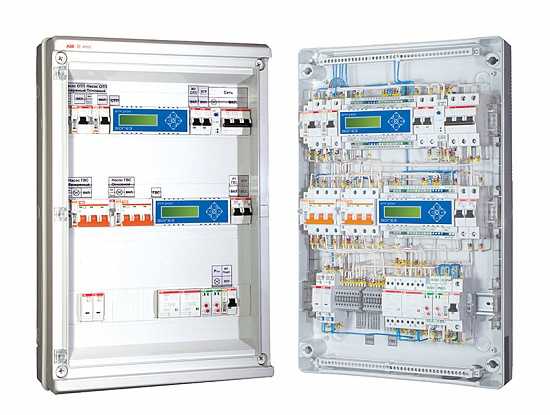 Шкаф управления системой отопления